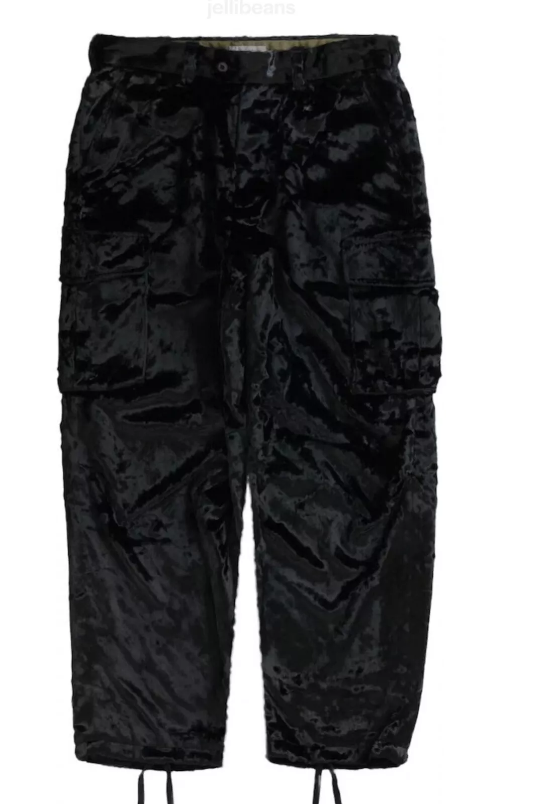 Pantalon cargo fausse fourrure Supreme/Yohji Yamamoto, 32