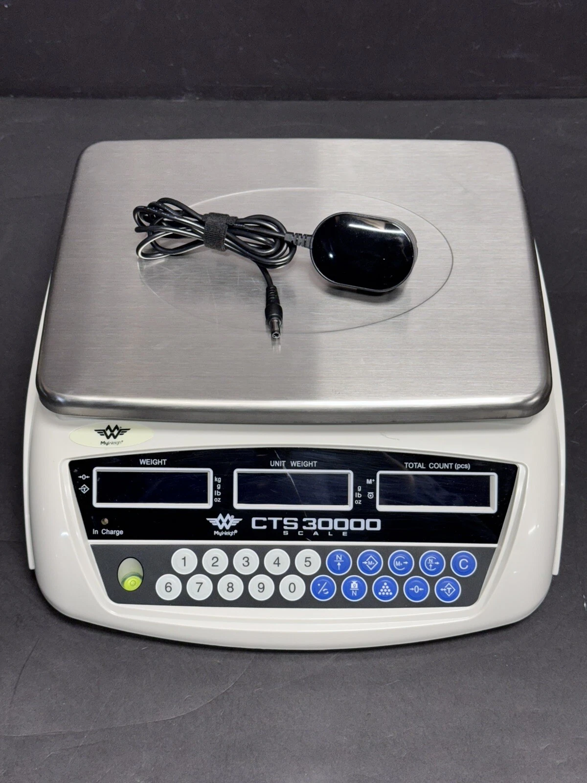My Weigh CTS-30000 High Capacity Counting Scale, 30,000 Gram Capacity MyWeigh