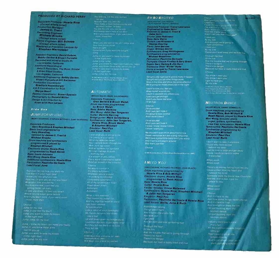 Pointer sisters break out vinyl record lp album bel1 5410 1 ebay