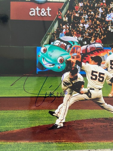 Tim Lincecum Signed autographed San Francisco Giants 11x14 Photo w/PROOF COA - Picture 4 of 6