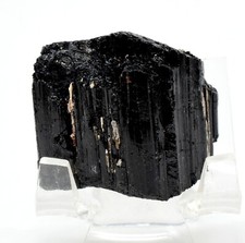 275ct Tormalina Nera Grezza Esemplare Naturale Gemma Cristallo Minerale -