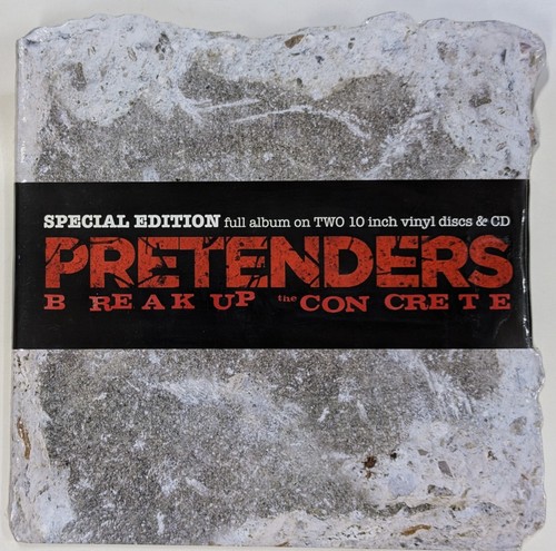 PRETENDERS Break Up The Concrete SEALED Special Edition 2 10" + CD