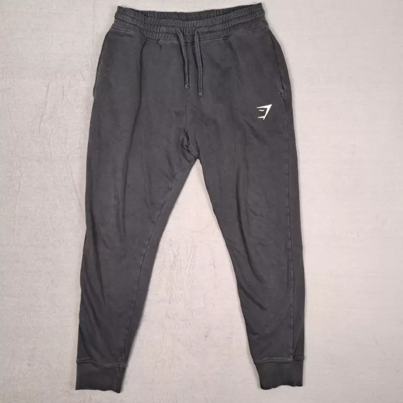 gymshark joggers drawstring logo athleisure sweatpants