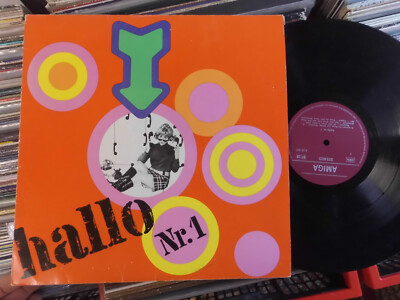 HALLO NR.1  DDR AMIGA LP: NAUTIKS PANTA RHEI PUHDYS JOCO DEV SEXTETT (855331)