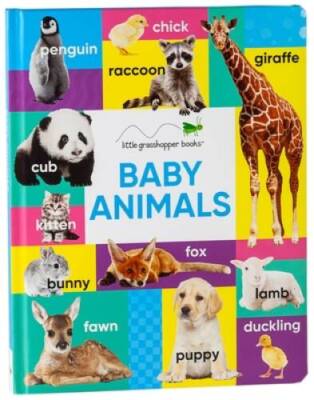 Early Learning - Baby Animals (Book & Downloadable App!) - Board book - GOOD