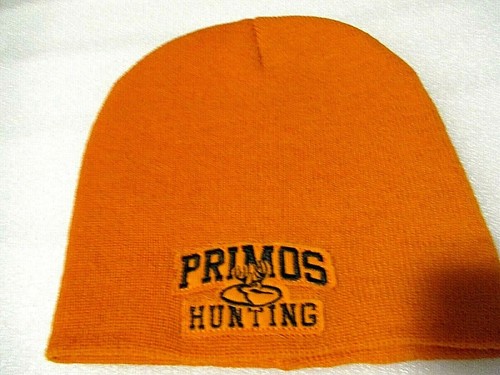 Cappello uomo Primos caccia berretto maglia arancione taglia unica cervo buck invernale NUOVO - Foto 4 di 4
