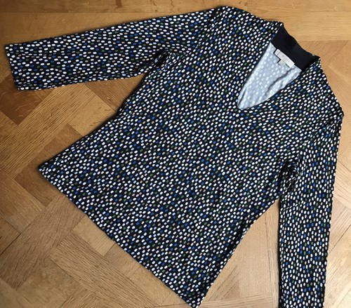 Hobbs 3/4 Sleeve Jersey 99% Viscose,Collated V Neck Size S Excellent Condition - Picture 4 of 18