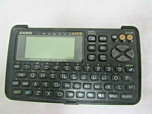 electronic organizer casio
