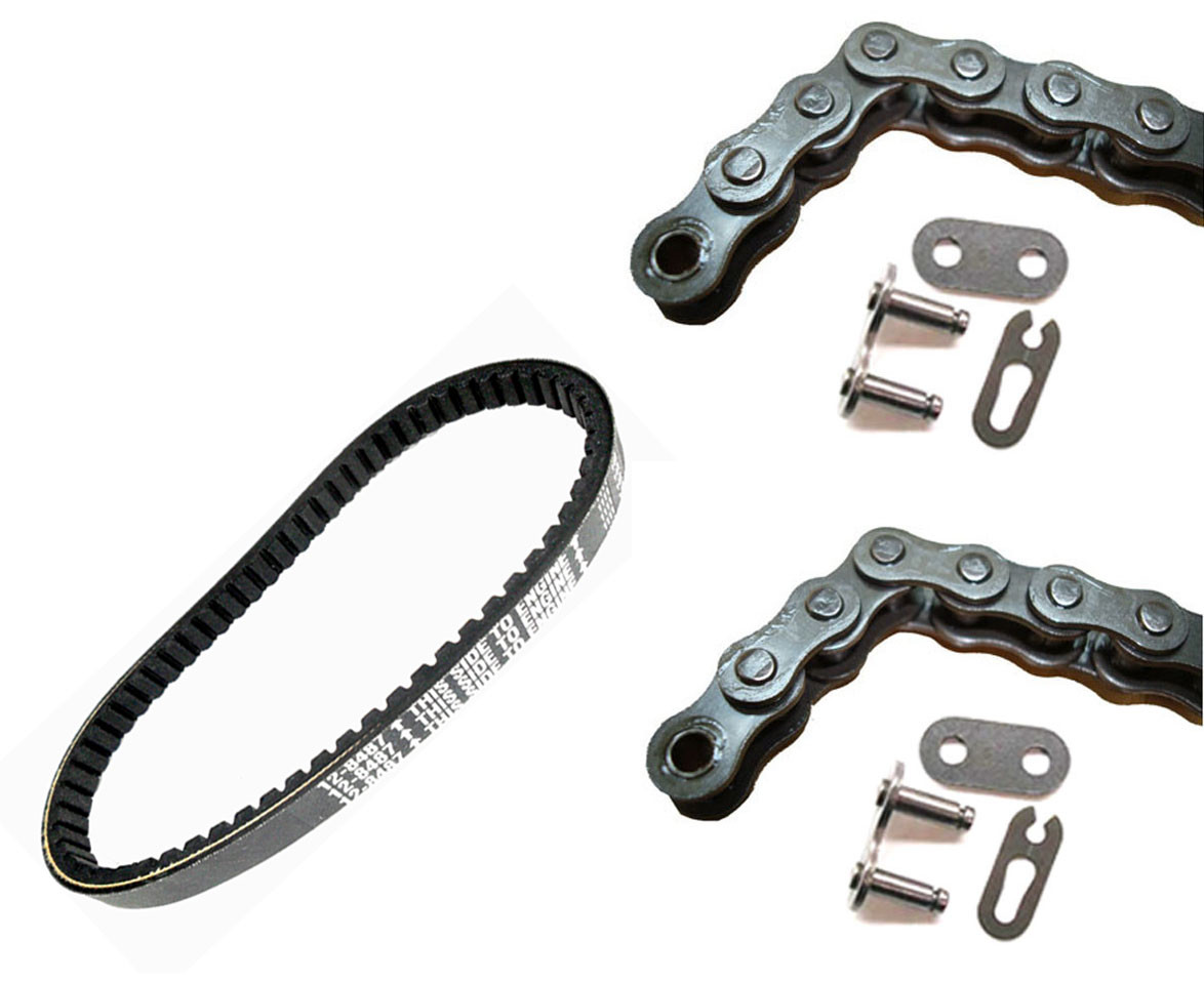 Coleman KT196 and CK196 196cc Go Kart Drive Chain, Jackshaft Chain