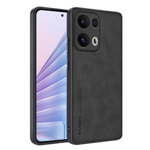 Für Oppo Reno13 12/12Pro/12F Nubuk Leder Stoff Gummi Beschichtet Hardcase Hülle - Bild 15 von 29