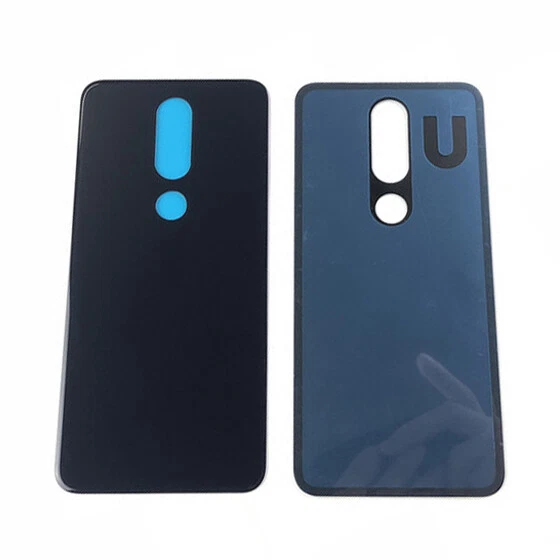 Back Glass Battery Cover For Nokia X6 6.1 Plus TA-1083/1099/1116/1103 Dark Blue - Image 3 of 3
