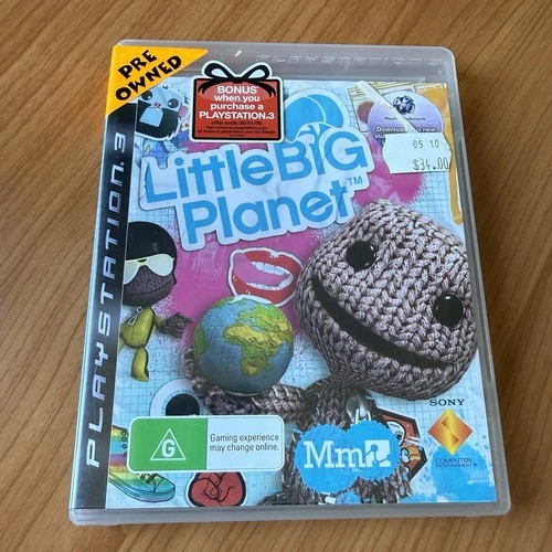 Little Big Planet - Video Game Playstation 3 PS3 PAL GENUINE