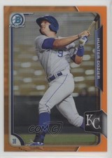 2015 Bowman Chrome Prospects Orange Refractor 1/25 Hunter Dozier #BCP56 fm0