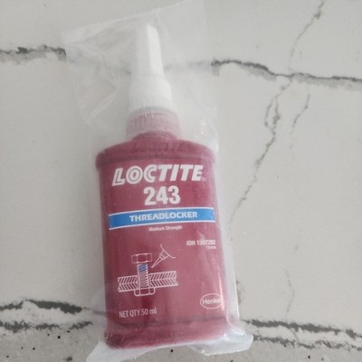 Loctite 243 Medium Strength Threadlocker 50 mL  *expired 30/12/23* LOT of 14