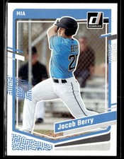 2023 Donruss #135 Jacob Berry Baseball Card 3002H
