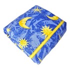 Vintage 90's Celestial Suns + Moons Queen Bed Quilt Cover 216cm x 196cm