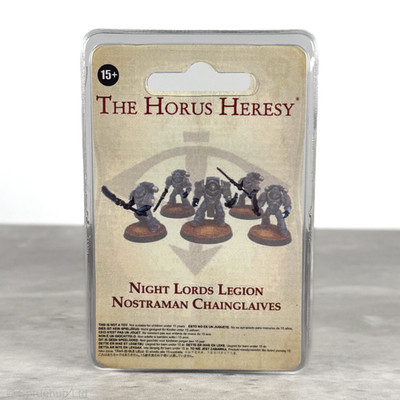 Forge World Night Lords Nostraman Chainglaives Upgrade Set