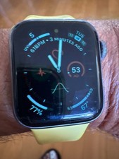 Apple Watch Series 5 40mm Space Gray Aluminium Case with Black Sport Band - S/M