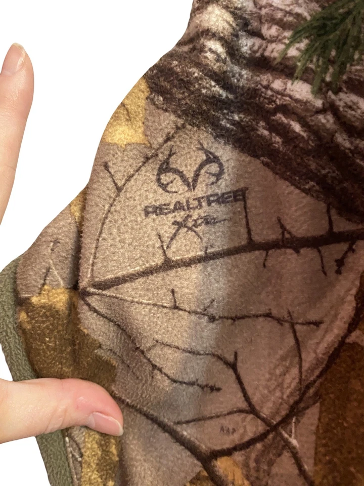 BANDED SOFT SHELL UTILITY JACKET FULL ZIP X REALTREE W/HOOD SIZE XL - Image 4 of 4