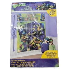 Nickelodeon Teenage Mutant Ninja Turtles giant scene-setter wall decorating kit