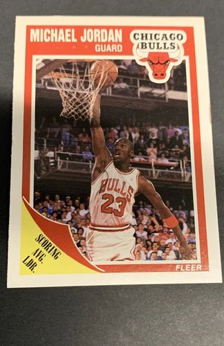 1989-90 Fleer - Michael Jordan #21