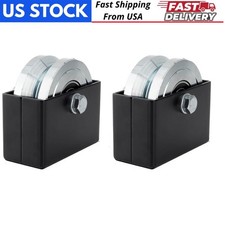 4" V-Groove Slide Gate Wheel Weld-on Box for Sliding Rolling V Invert Track Gate