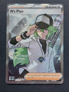 N's Plan 163/086 Black Bolt Full Art Trainer