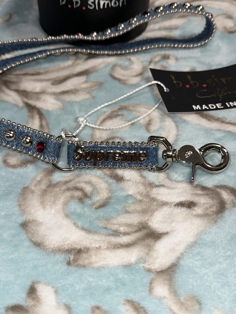 小物 Supreme b.b. Simon Denim Keychain Indigo Spring/Summer 2025 Preview – Supreme