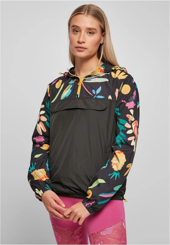 Ladies Mixed Pull Over Jacket Frauen Überziehjacke | Urban Classics | TB4776 - Bild 1 von 1