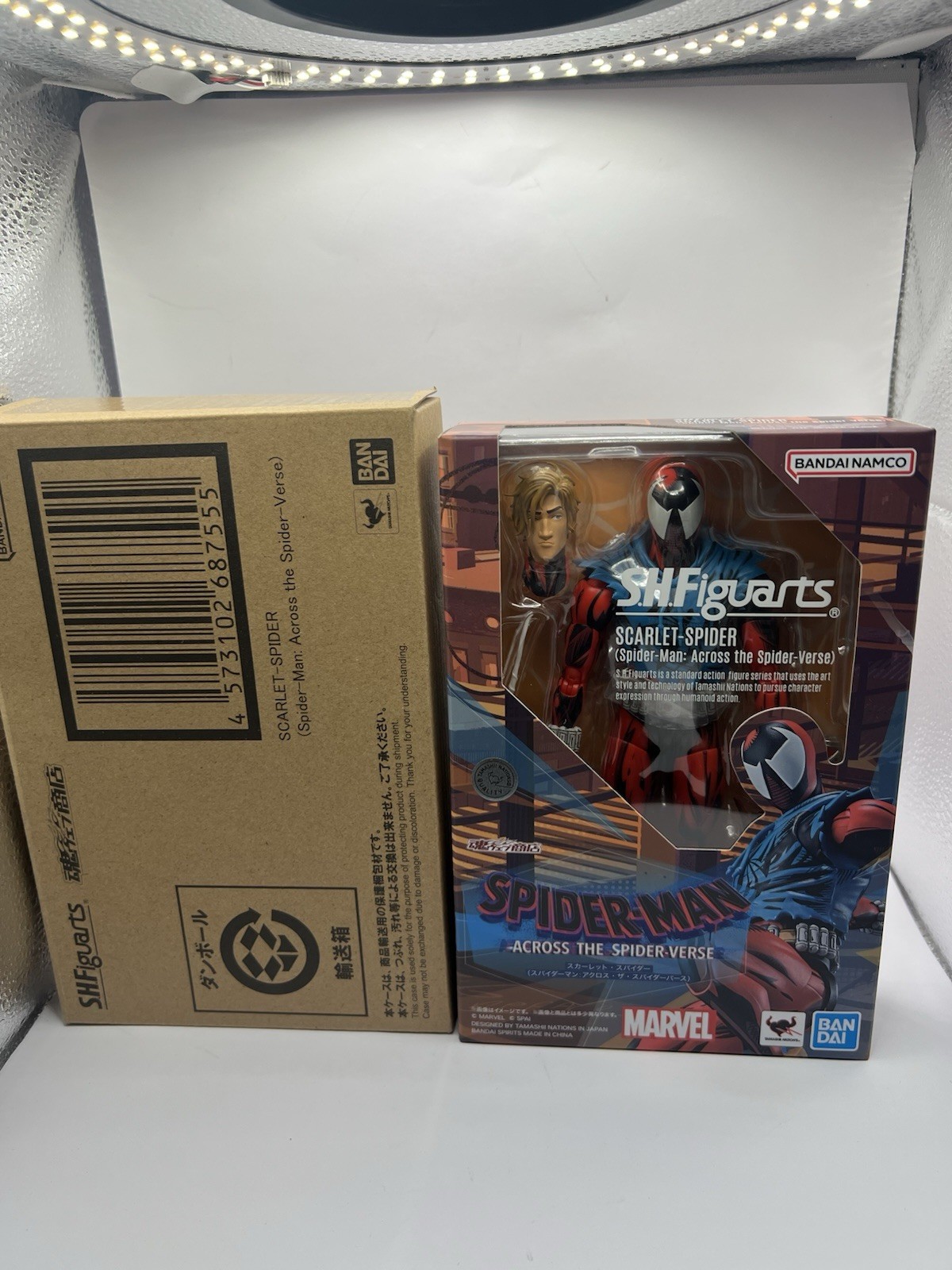 S.H. Figuarts Scarlet Spider (Spider-Man: Across the Spider-Verse) (US SELLER)