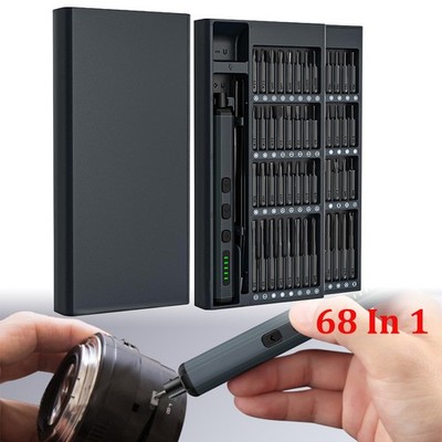 68-in-1 Elektrischer Schraubendreher Set Magnetisch Präzision Handy PC Reparatur