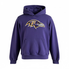 Baltimore Ravens Sweatshirt Youth Small NFL Team Apparel Hoodie