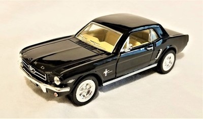 Kinsmart - 1:36 Scale Model 1964 1/2 Ford Mustang Black (BBKT5351DBK)