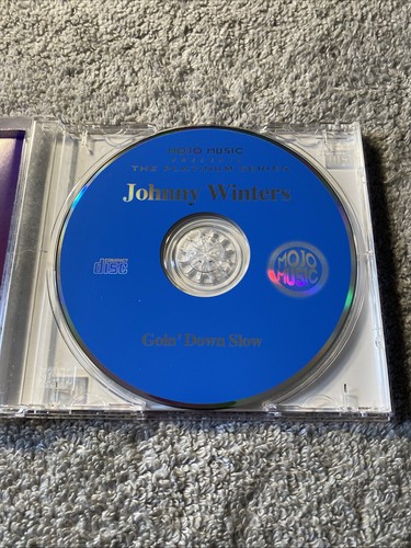 Johnny Winters CD Goin Down Slow Disc Is NMint Free Shipping - Picture 3 of 6