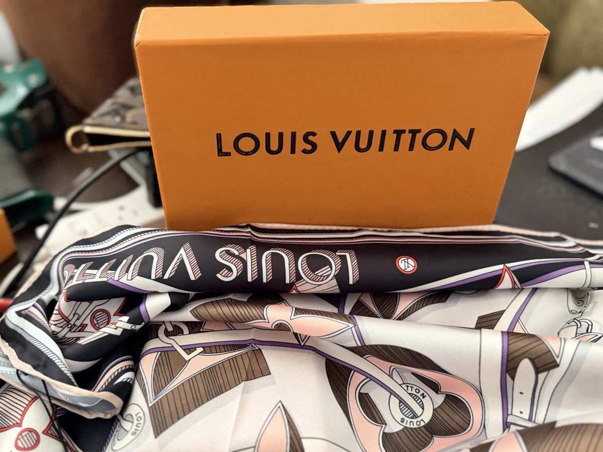 Louis Vuitton Multicolor Silk Scarves & Wraps for Women for sale