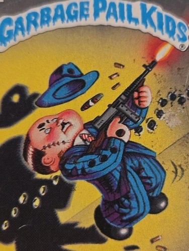 1986 Garbage Pail Kids Dead Fred 57b No Copyright Error Card VTG GPK