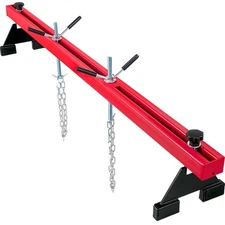 1100 Lbs Engine Support Bar Motor Hoist Leveler Adjustable Transverse w/ 2 Po...