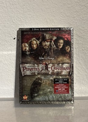PIRATES OF THE CARIBBEAN AT WORLD'S END-2 disc Ltd Edition-- Sealed--DVD 2007