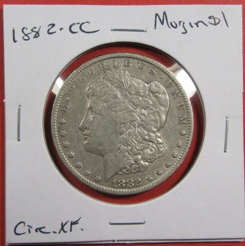 1882-CC Morgan Dollar — photo from the most recent tracked eBay sale