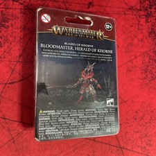 Blades of Khorne: Bloodmaster, Herald of Khorne - Age of Sigmar - Brand New