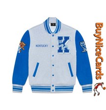 Drake's October's Molto Proprio NCAA Kentucky Wildcats Pile Varsity Giacca TG M