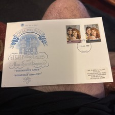 GB-1986 -" ANDREW & FERGIE ROYAL WEDDING"- Stuart First Day Cover BRISTOL POST