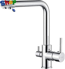Quality Upgraded 3 In1 Kitchen Mixer Tap with Drinking Filtered Water Outlet, Du
