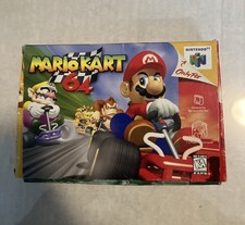 Mario Kart 64 Nintendo 64 N64 No Inserts - Tested Authentic