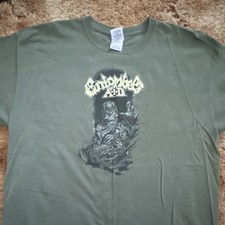 Entombed A.D. Green Tour Graphic Men's T Shirt