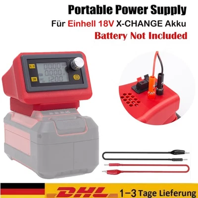 DEMKMILRI DC Labor Power Supply Einstellbare Spannung Gerät Regelbar Für Einhell 18V Akkus