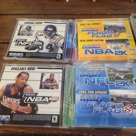 Dreamcast Lot Of 6 Sports Games