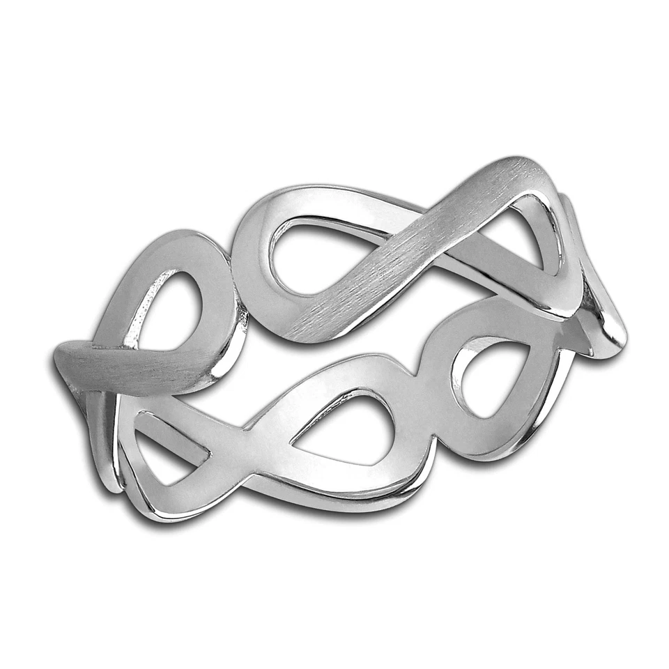SilberDream Ring Damen Gr. 60 Unendlichkeit 925er Silber Ringschmuck SDR401J60 - Bild 2 von 4