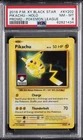 2016 POKEMON XY BLACK STAR PROMO POKEMON LEAGUE #XY202 PIKACHU-HOLO PSA 8