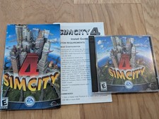SimCity 4 (PC, 2002) 2 CDs w/ owner's manual & install guide
